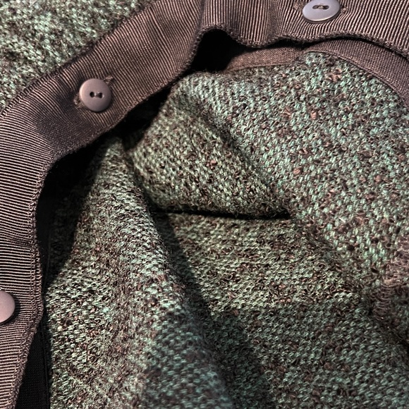 Tibi green peplum top - Picture 6 of 7